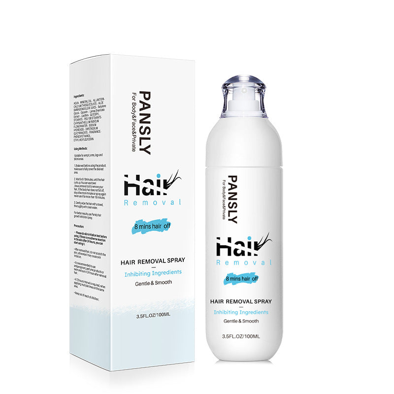 Permanent Hair Removal Inhibitor Spray – Painless & Skin Repair