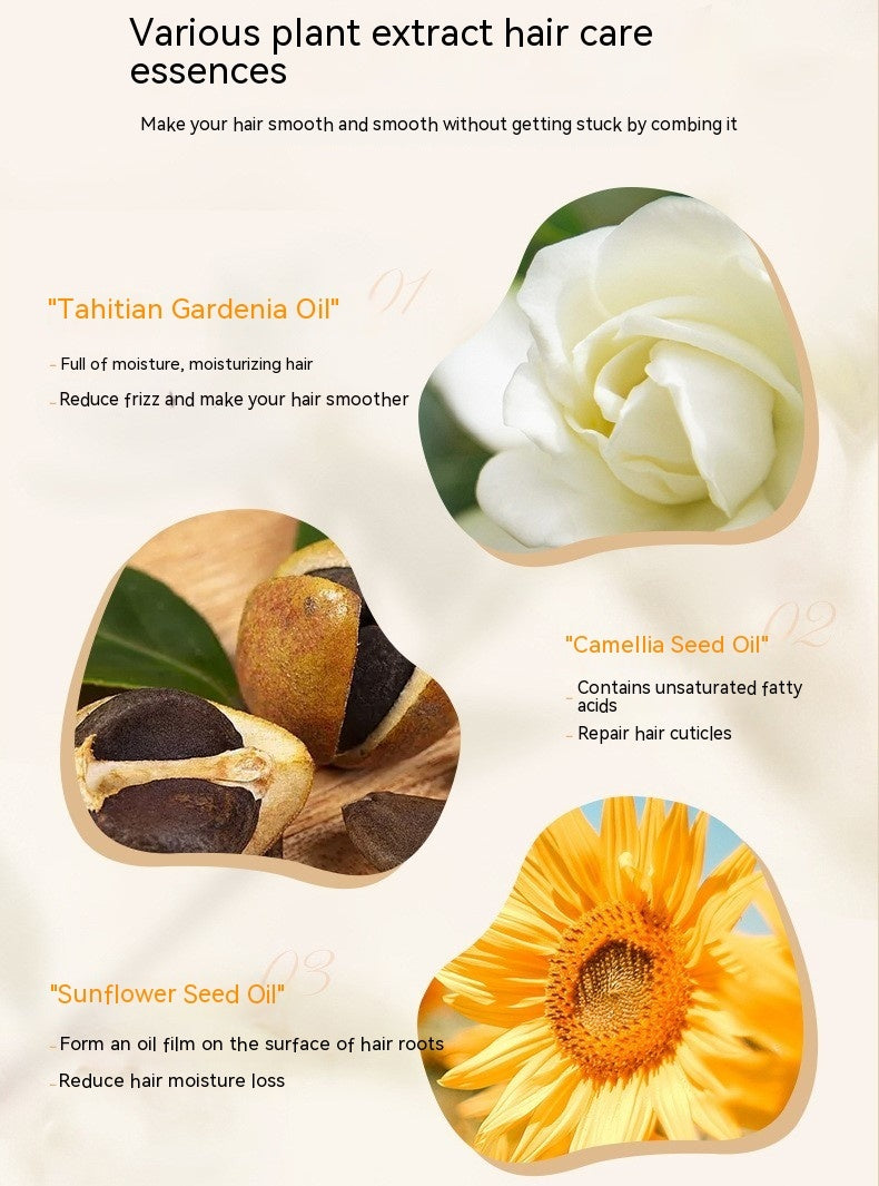 Soft And Shiny Hair Care Essential Oil Anti-frizz Dry And Smooth And Shiny Curly