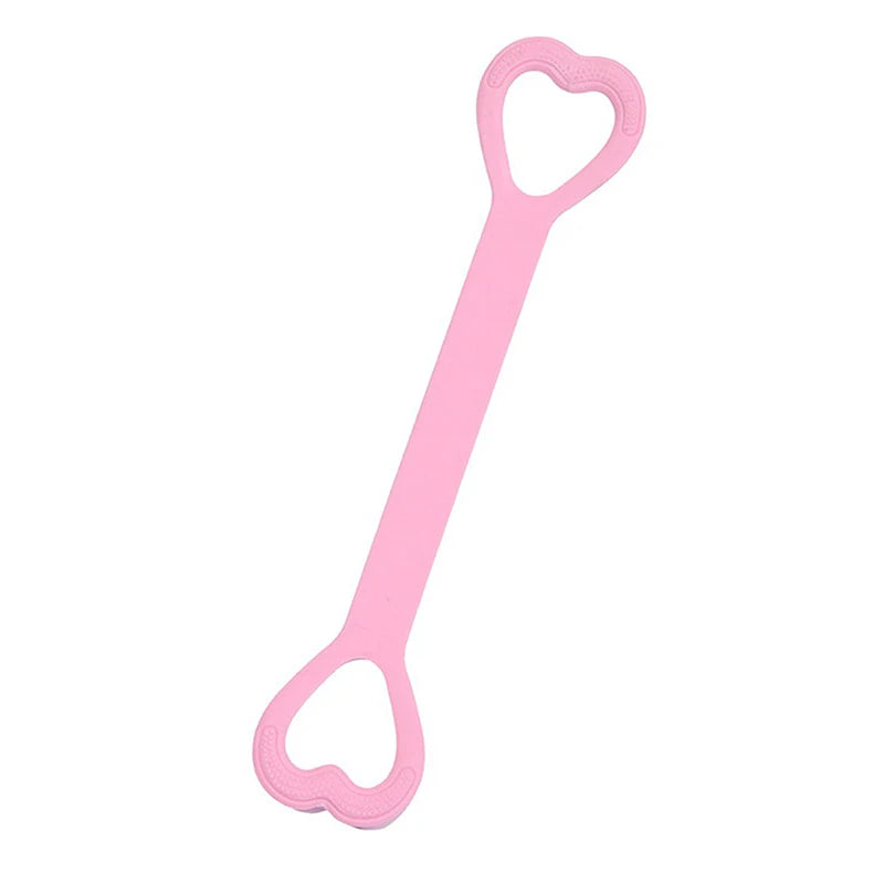 8-Figure Silicone Resistance Band Arm Back Shoulder Exercise Elastic Rope Yoga Stretching Fitness Band