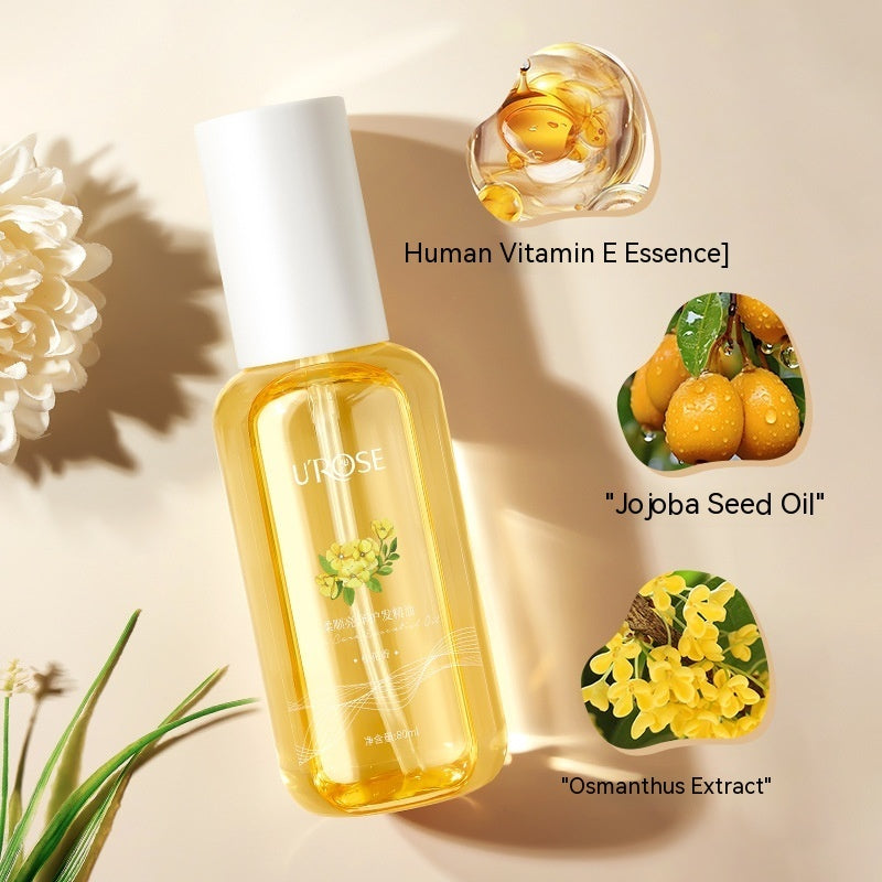 Soft And Shiny Hair Care Essential Oil Anti-frizz Dry And Smooth And Shiny Curly