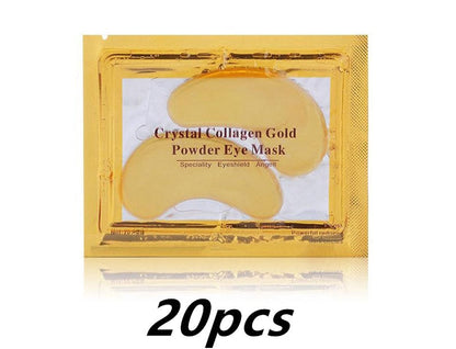 Gold Crystal Collagen Eye Patches