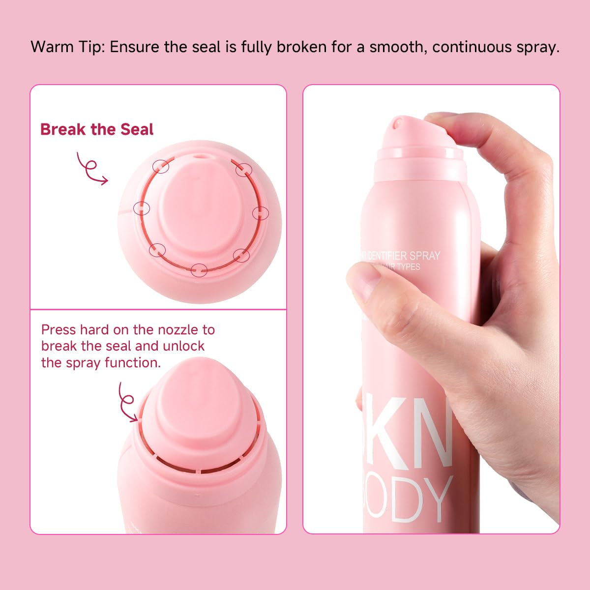 Hair Identifier Spray with Dermaplaner Set 2 Pack, Facial Hair Removal Kit with 4 Razors for Face Shaving and Dermaplaning