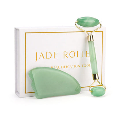 Rose Quartz Roller – Slimming & Lifting Face Massager | Natural Jade Beauty Tool