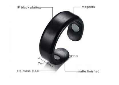 Acupressure anti Snore Ring Treatment Reflexology anti Snoring Apnea Sleeping Aid Device Weight Loss Slimming Body Care