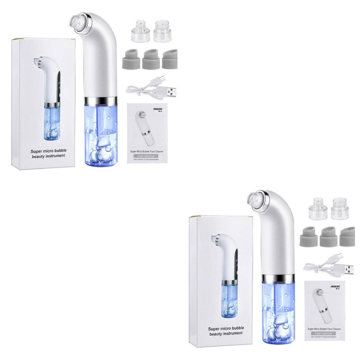 Upgraded Rechargeable Blackhead Remover & Pore Vacuum Cleaner