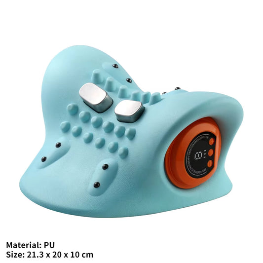 Hugterra Massager New Neck Relaxer Portable Shiatsu Massage Pillow Cervical