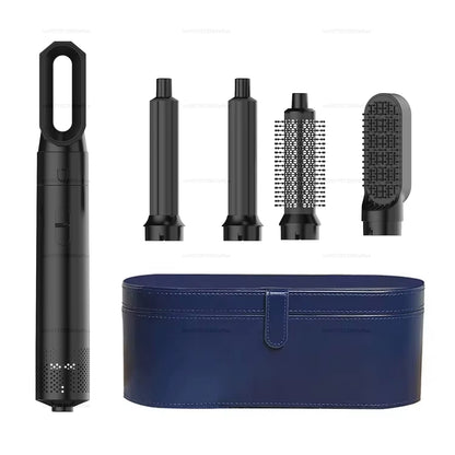 New Hair Dryer Multi Hair Styler 5 In1 Curling Iron Hair Straightener with Hair Brush Hairdryer for Hair Dryer Hair Multi Styler