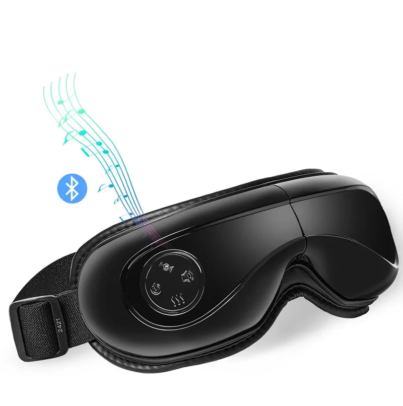 Smart Eye Massage Instrument Vibration Eye Care Massager Airbag Compress Bluetooth Music Eye Relax Fatigue Massage Sleep Mask