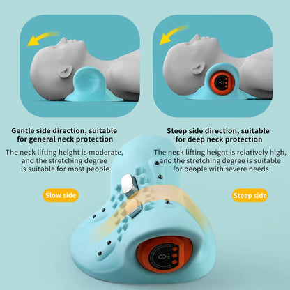 Hugterra Massager New Neck Relaxer Portable Shiatsu Massage Pillow Cervical