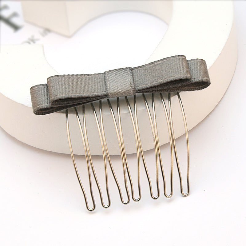 Bow Hair Comb Clip – Elegant Headdress & Hair Accessory