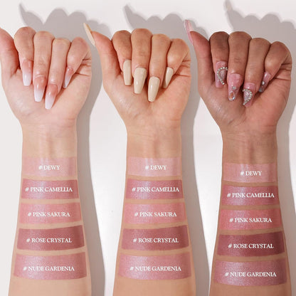 Mulit Glow Balm Face Makeup - Cream Blush, Radiant Finish, Vegan, Nude Gardenia