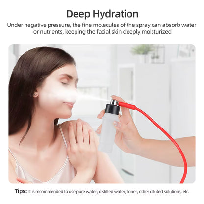 Facial Diamond Microdermabrasion Machine Water Spray Exfoliation Beauty Home Use Blackhead Exfoliation Face Peeling Pore Clean