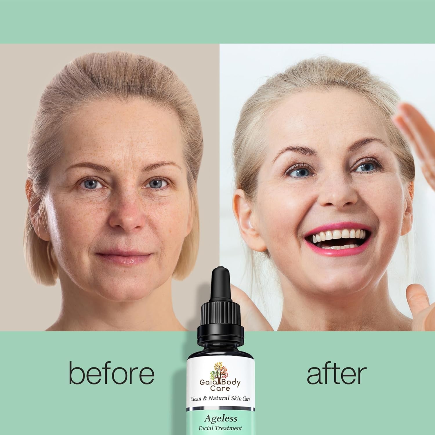 5% Bakuchiol Oil Organic - anti Aging, anti Wrinkle, Reduces Fine Lines, Smooths Skin, Hydrates - Botanical Vegan - Natural Retinol Alternative Facial Oil (1Oz, Rose)