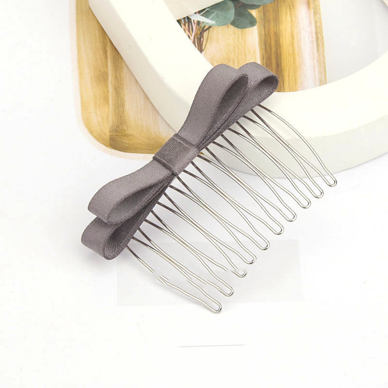 Bow Hair Comb Clip – Elegant Headdress & Hair Accessory