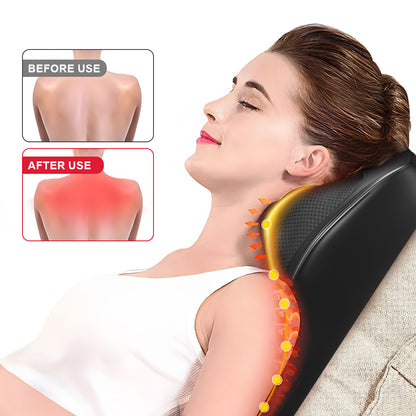 Waist & Back Full Body Massager, Heated Massager for Back, Neck, Shoulders & 3 Adjustments,