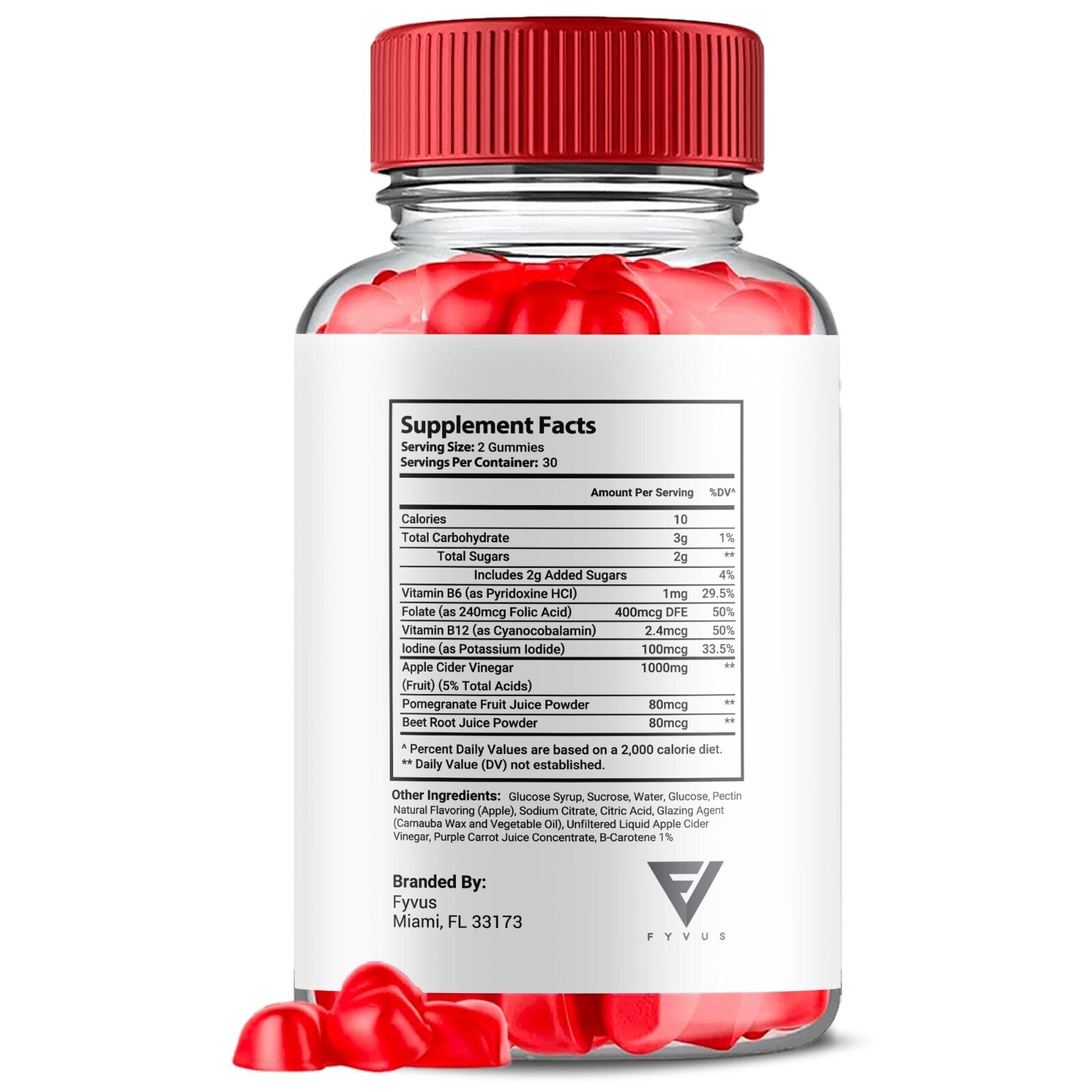 (3 Pack) Prime Biome Gummies Primebiome Probiotic Skin Supplement (180 Gummies)