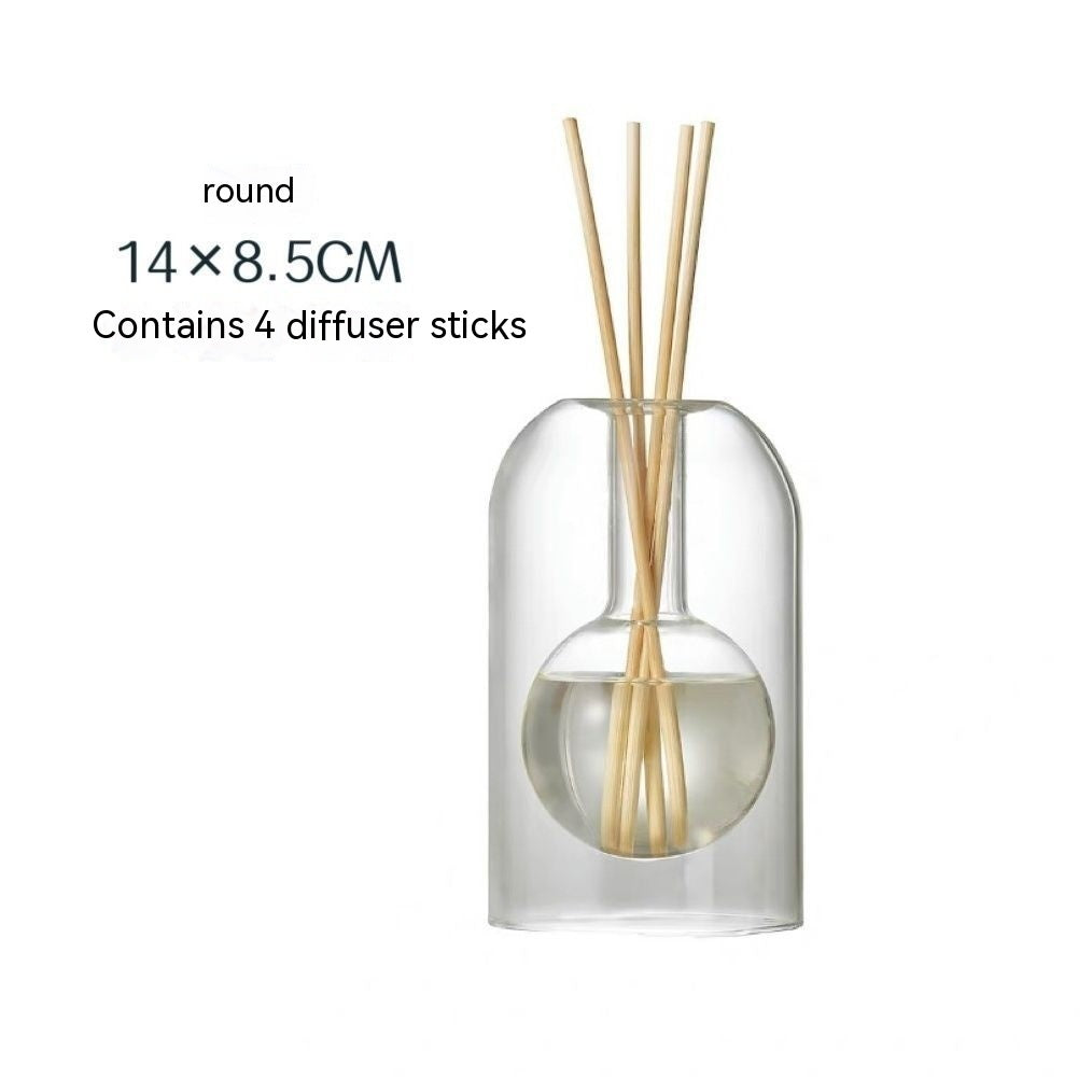Aromatherapy Diffuser with Essential Oil Bottle – Simple & Elegant Design