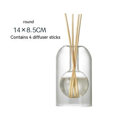 Aromatherapy Diffuser with Essential Oil Bottle – Simple & Elegant Design
