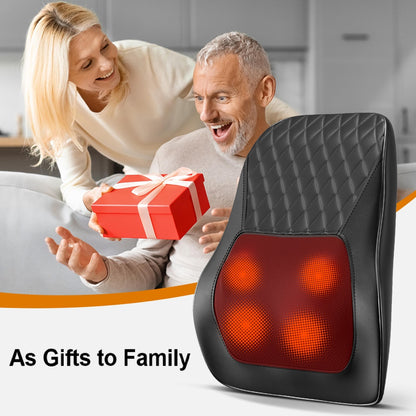 Waist & Back Full Body Massager, Heated Massager for Back, Neck, Shoulders & 3 Adjustments,