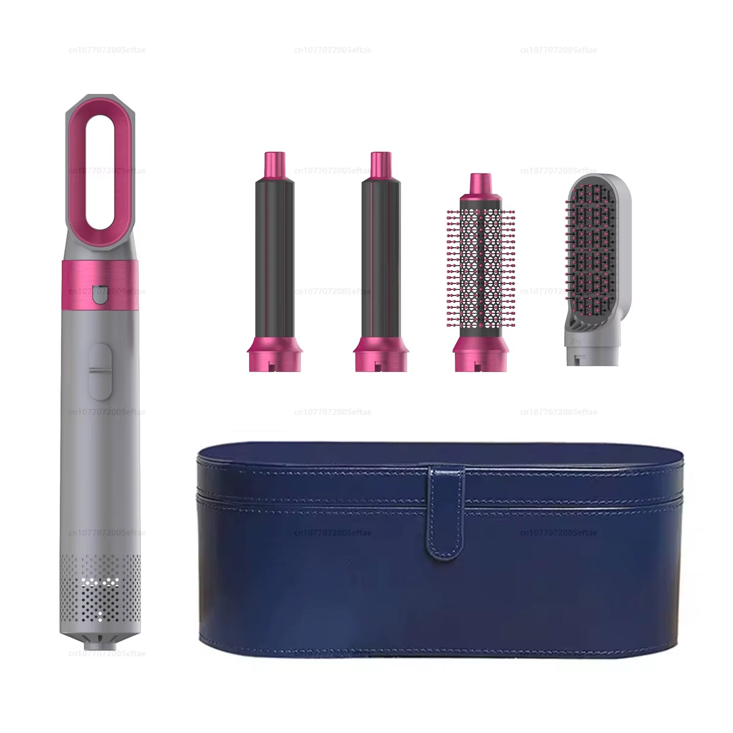 New Hair Dryer Multi Hair Styler 5 In1 Curling Iron Hair Straightener with Hair Brush Hairdryer for Hair Dryer Hair Multi Styler