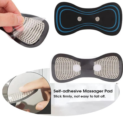 Cervical Spine Massage Sticker Charging Version Neck Massage Relaxation Relief Fatigue Massager Head Massager Easy to Carry