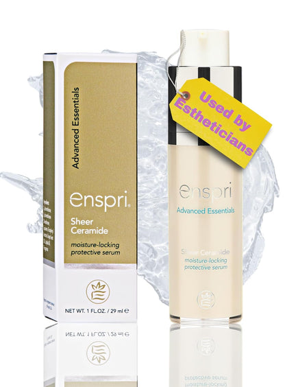 Sheer Ceramide Moisture-Locking Protective Serum Increased Elasticity, Firmness, Skin Resurfacing, and Reduced Wrinkles