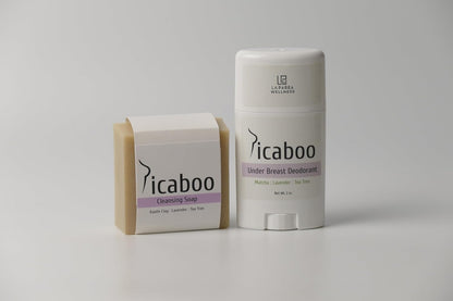 Picaboo Comfort & Confidence Kit by : Soap, Deodorant & Anti-Chafing Balm