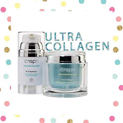 ® Ultra PURE Collagen Peptides Powder Mask: 5-Min Anti-Aging Facial Kit, 25 Treatments 2 Step System Including Vital Hydrator Anti-Aging, Reduce Age Spots, Shrinks Pores and Increased Elasticity