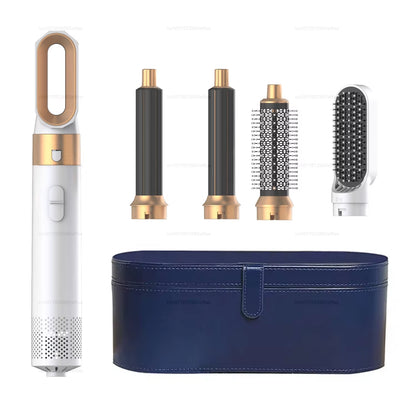 New Hair Dryer Multi Hair Styler 5 In1 Curling Iron Hair Straightener with Hair Brush Hairdryer for Hair Dryer Hair Multi Styler