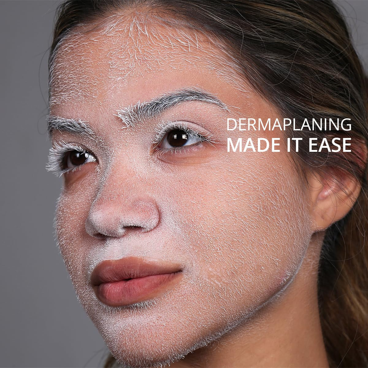 Hair Identifier Spray with Dermaplaner Set 2 Pack, Facial Hair Removal Kit with 4 Razors for Face Shaving and Dermaplaning