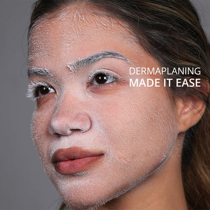 Hair Identifier Spray with Dermaplaner Set 2 Pack, Facial Hair Removal Kit with 4 Razors for Face Shaving and Dermaplaning