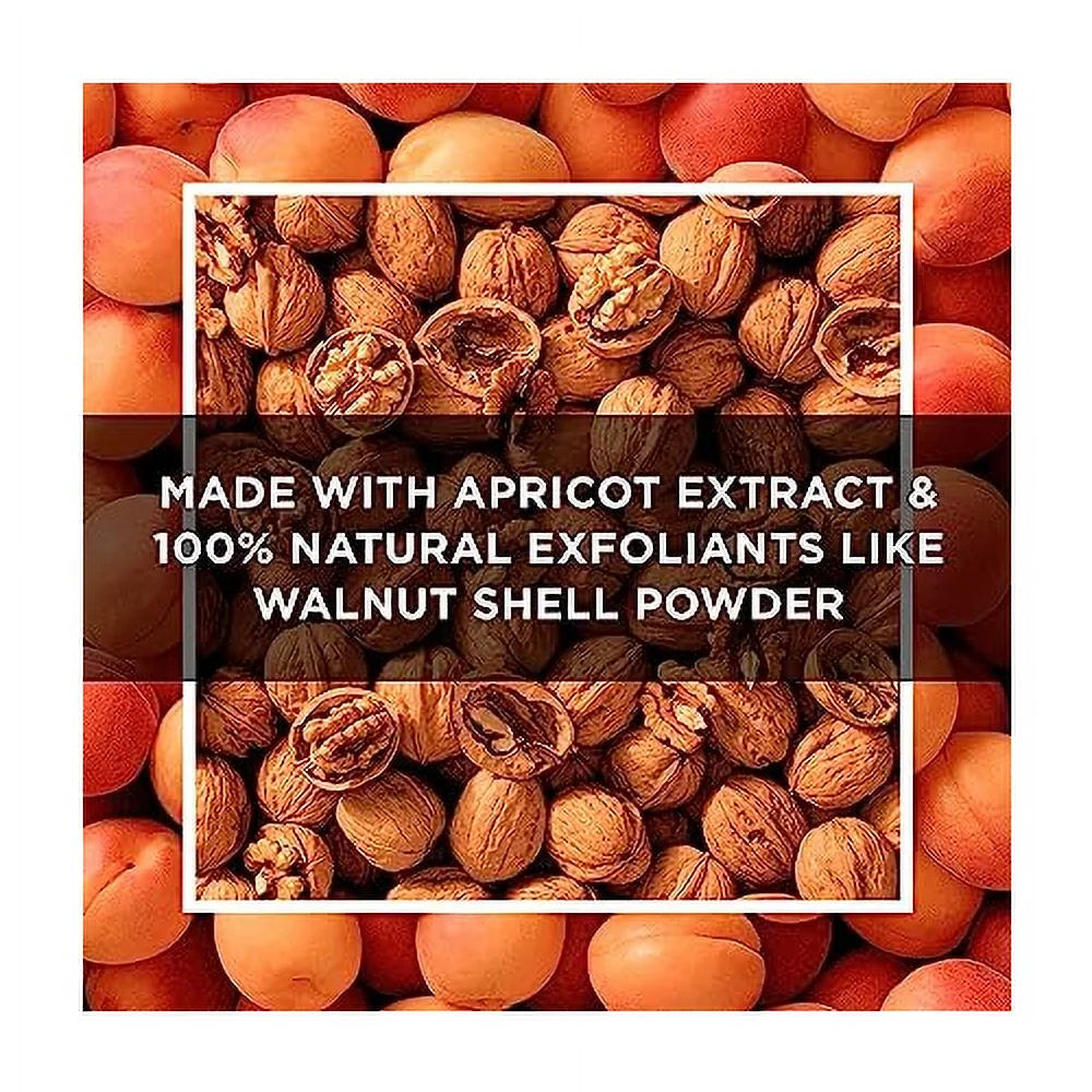 St.Ives Fresh Skin Apricot Scrub, Deep Exfoliation for Smooth Skin, Oil-Free, 6 Oz, 4 Pack