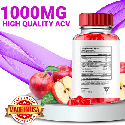 (3 Pack) Prime Biome Gummies Primebiome Probiotic Skin Supplement (180 Gummies)